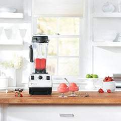 Vitamix 5200 Blender, Professional-Grade Blender for Smoothies, Soups, Ice Cream and More, Stainless-Steel Blades, Self-Cleaning Kitchen Appliance, 64 Oz Container, White